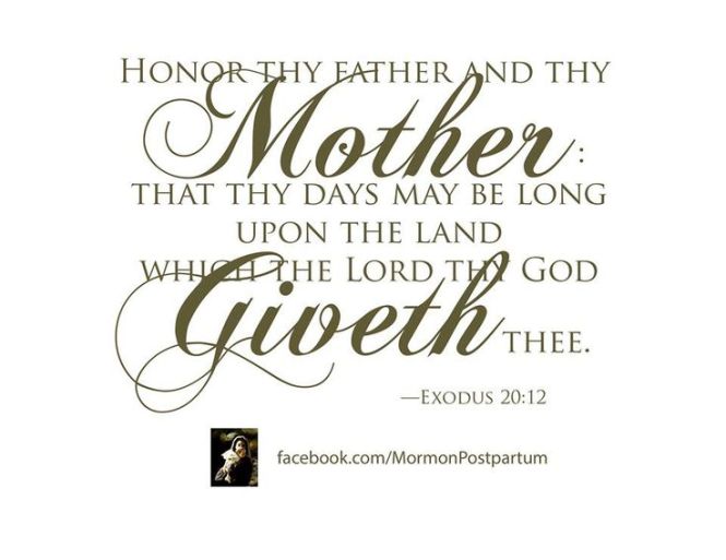 honor thy Mother