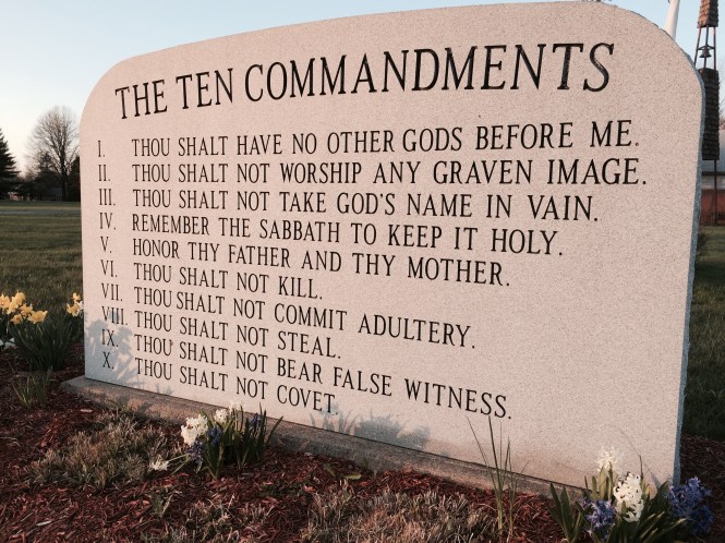 The ten commandments 2017 2
