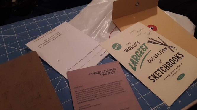 Brooklyn art library sketchbook project 2018